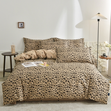 91家纺网 家纺一手货源 找家纺 （总）磨毛世家家纺2025新款13376全棉铂金凯丽四件套四季款纯棉套件