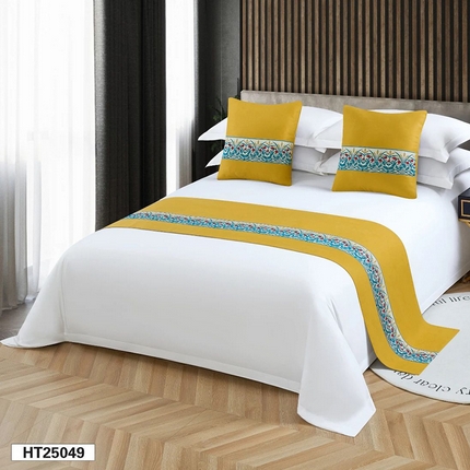 91家纺网 家纺一手货源 找家纺 （总）锦兴酒店布草 2025新款酒店被芯宾馆被芯床尾巾第一批