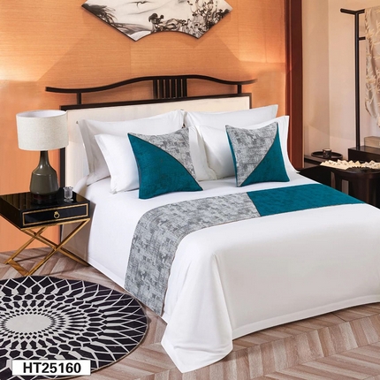 91家纺网 家纺一手货源 找家纺 （总）锦兴酒店布草 2025新款酒店被芯宾馆被芯床尾巾第二批