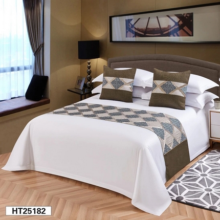 91家纺网 家纺一手货源 找家纺 （总）锦兴酒店布草 2025新款酒店被芯宾馆被芯床尾巾第二批