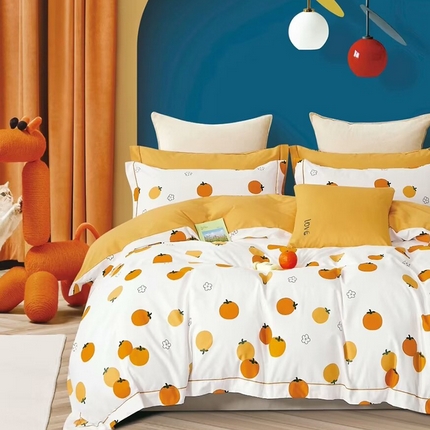 91家纺网 家纺一手货源 找家纺 （总）磨毛世家家纺 2025新款13372铂金凯丽四件套-实体花色