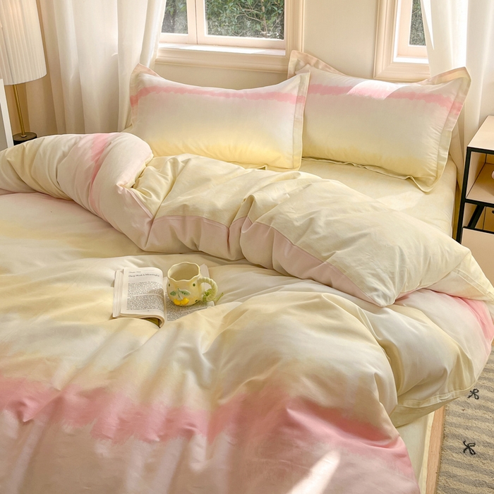 91家纺网 家纺一手货源 找家纺 涵宸家纺 2025新款全棉印花四件套 B幻想