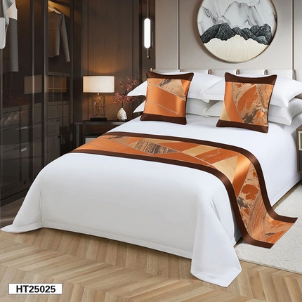 91家纺网 家纺一手货源 找家纺 （总）锦兴酒店布草 2025新款酒店被芯宾馆被芯床尾巾第一批