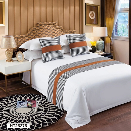 91家纺网 家纺一手货源 找家纺 （总）锦兴酒店布草 2025新款酒店被芯宾馆被芯床尾巾第三批