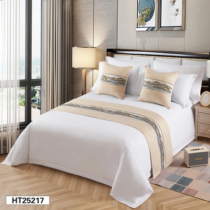 91家纺网 家纺一手货源 找家纺 （总）锦兴酒店布草 2025新款酒店被芯宾馆被芯床尾巾第三批