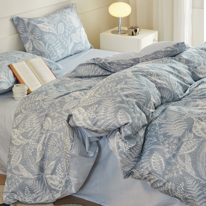 91家纺网 家纺一手货源 找家纺 涵宸家纺 2025新款全棉印花四件套 F扶摇