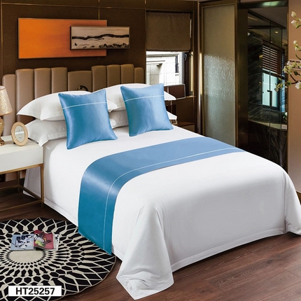 91家纺网 家纺一手货源 找家纺 （总）锦兴酒店布草 2025新款酒店被芯宾馆被芯床尾巾第三批