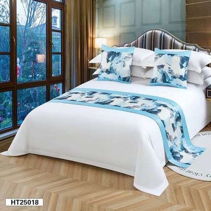 91家纺网 家纺一手货源 找家纺 （总）锦兴酒店布草 2025新款酒店被芯宾馆被芯床尾巾第一批