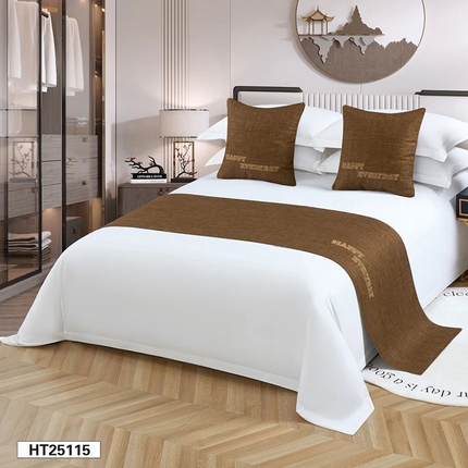 91家纺网 家纺一手货源 找家纺 （总）锦兴酒店布草 2025新款酒店被芯宾馆被芯床尾巾第二批