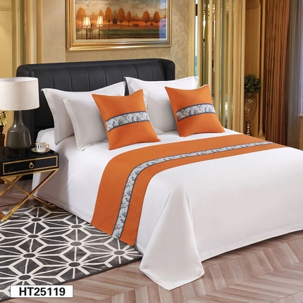 91家纺网 家纺一手货源 找家纺 （总）锦兴酒店布草 2025新款酒店被芯宾馆被芯床尾巾第二批