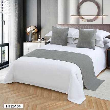 91家纺网 家纺一手货源 找家纺 （总）锦兴酒店布草 2025新款酒店被芯宾馆被芯床尾巾第二批