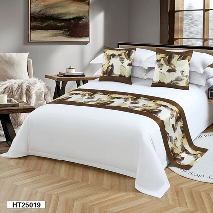 91家纺网 家纺一手货源 找家纺 （总）锦兴酒店布草 2025新款酒店被芯宾馆被芯床尾巾第一批