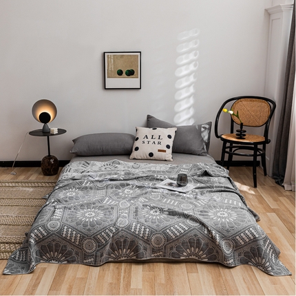 91家纺网 家纺一手货源 找家纺 （总）朴尔2025年主推三层水洗棉纱布毛巾被