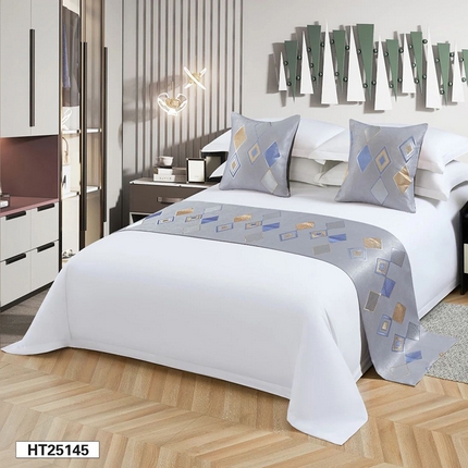 91家纺网 家纺一手货源 找家纺 （总）锦兴酒店布草 2025新款酒店被芯宾馆被芯床尾巾第二批