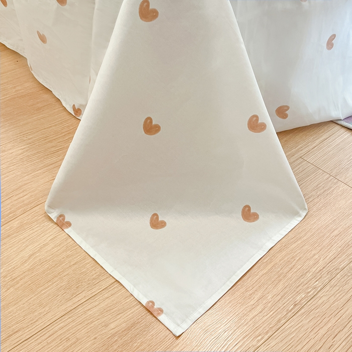 91家纺网 家纺一手货源 找家纺 涵宸家纺 2025新款全棉印花四件套 A星星小狗