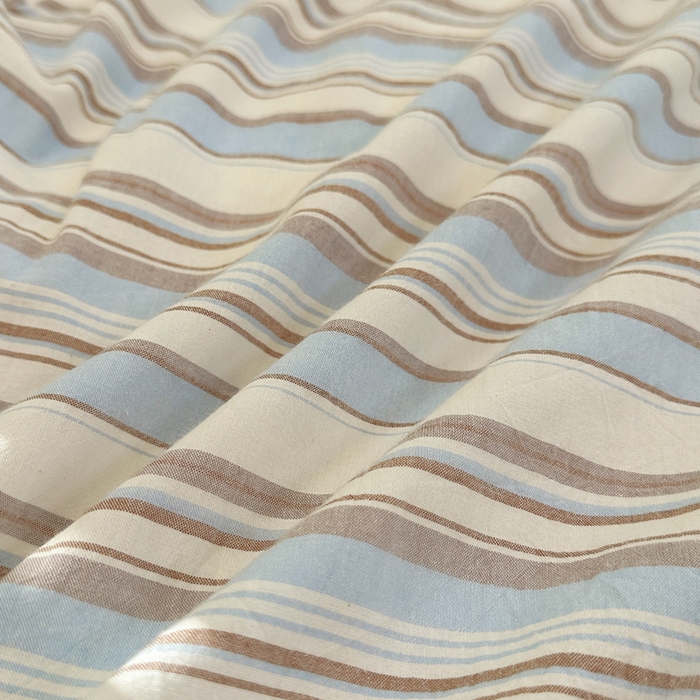 91家纺网 家纺一手货源 找家纺 澳萝拉 2025新款全棉水洗棉印花款四件套-风格二 左岸-蓝