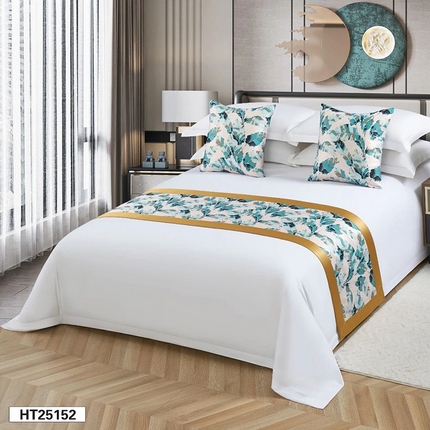 91家纺网 家纺一手货源 找家纺 （总）锦兴酒店布草 2025新款酒店被芯宾馆被芯床尾巾第二批