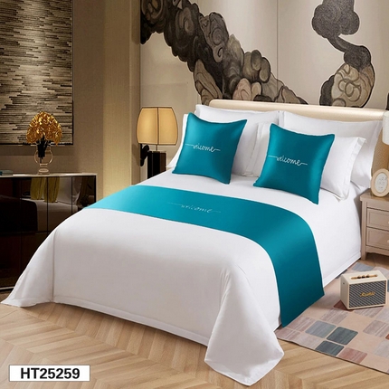 91家纺网 家纺一手货源 找家纺 （总）锦兴酒店布草 2025新款酒店被芯宾馆被芯床尾巾第三批