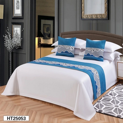 91家纺网 家纺一手货源 找家纺 （总）锦兴酒店布草 2025新款酒店被芯宾馆被芯床尾巾第一批