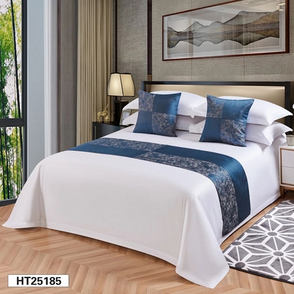 91家纺网 家纺一手货源 找家纺 （总）锦兴酒店布草 2025新款酒店被芯宾馆被芯床尾巾第二批