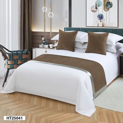 91家纺网 家纺一手货源 找家纺 （总）锦兴酒店布草 2025新款酒店被芯宾馆被芯床尾巾第一批