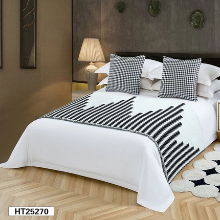 91家纺网 家纺一手货源 找家纺 （总）锦兴酒店布草 2025新款酒店被芯宾馆被芯床尾巾第三批