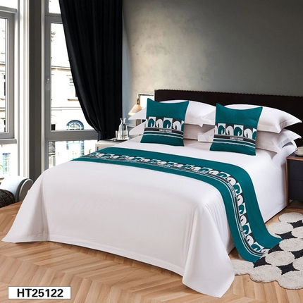 91家纺网 家纺一手货源 找家纺 （总）锦兴酒店布草 2025新款酒店被芯宾馆被芯床尾巾第二批