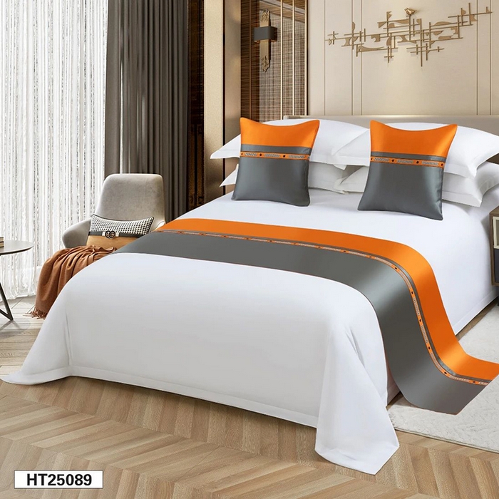 91家纺网 家纺一手货源 找家纺 （总）锦兴酒店布草 2025新款酒店被芯宾馆被芯床尾巾第一批