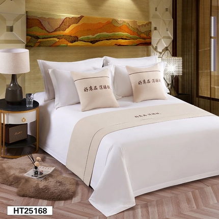 91家纺网 家纺一手货源 找家纺 （总）锦兴酒店布草 2025新款酒店被芯宾馆被芯床尾巾第二批