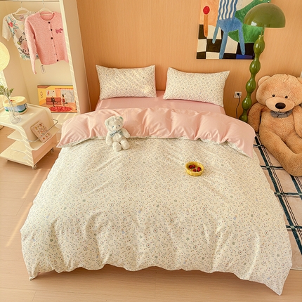 91家纺网 家纺一手货源 找家纺 （总）感遇全棉软萌清新四件套