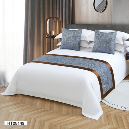 91家纺网 家纺一手货源 找家纺 （总）锦兴酒店布草 2025新款酒店被芯宾馆被芯床尾巾第二批