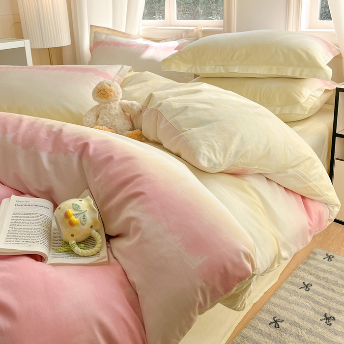 91家纺网 家纺一手货源 找家纺 涵宸家纺 2025新款全棉印花四件套 B幻想