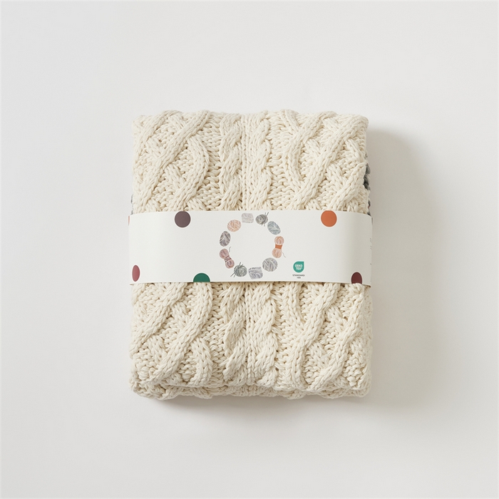 91家纺网 家纺一手货源 找家纺 （总）暖绵绵家纺 2025新款冰岛毛系列盖毯披肩毯毯子-格朗【最低零售价：210元】