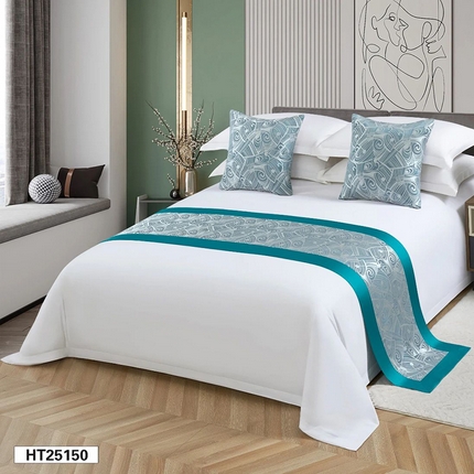 91家纺网 家纺一手货源 找家纺 （总）锦兴酒店布草 2025新款酒店被芯宾馆被芯床尾巾第二批