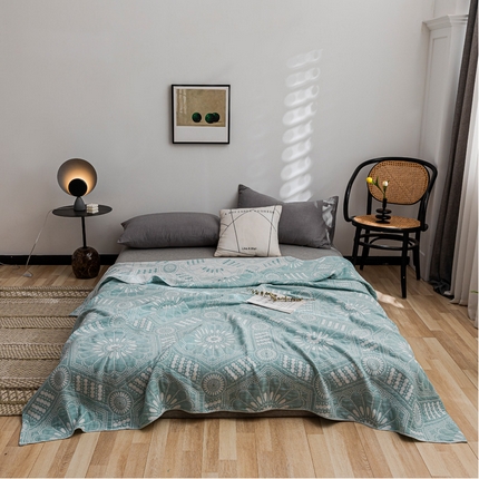 91家纺网 家纺一手货源 找家纺 （总）朴尔2025年主推三层水洗棉纱布毛巾被