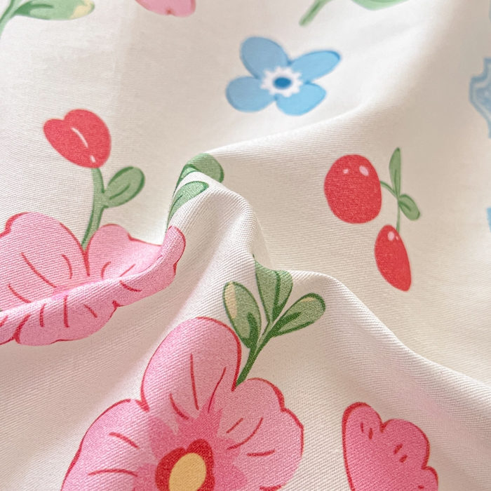 91家纺网 家纺一手货源 找家纺 涵宸家纺 2025新款全棉印花四件套 B蓝魅