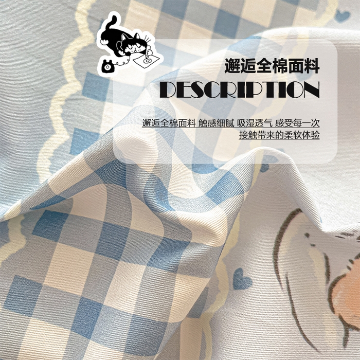 91家纺网 家纺一手货源 找家纺 （总）涵宸家纺 2025新款全棉印花四件套