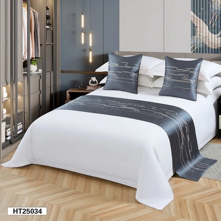 91家纺网 家纺一手货源 找家纺 （总）锦兴酒店布草 2025新款酒店被芯宾馆被芯床尾巾第一批