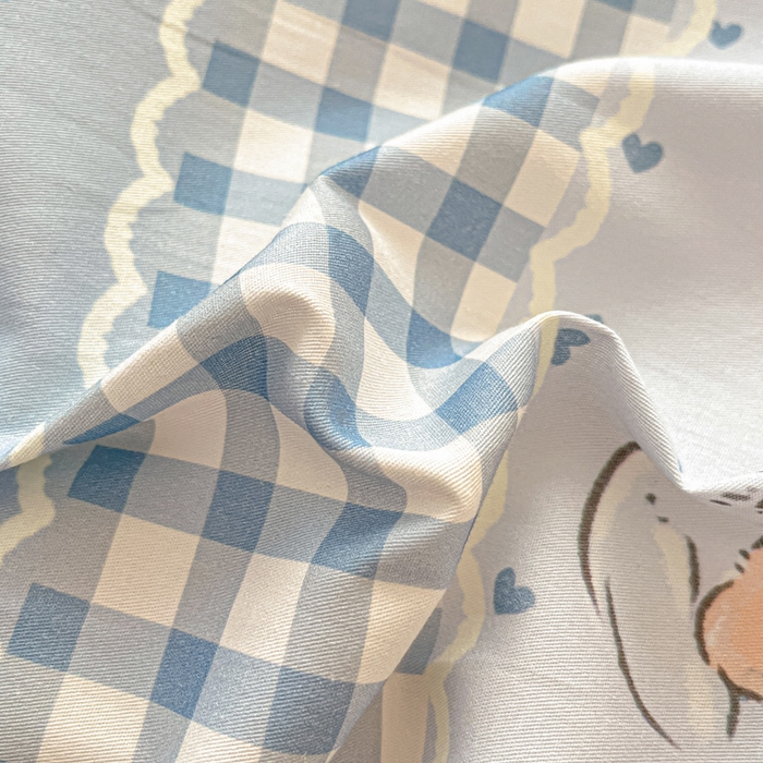 91家纺网 家纺一手货源 找家纺 涵宸家纺 2025新款全棉印花四件套 A花圃园