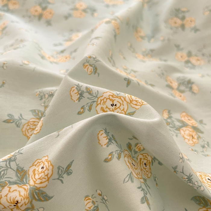 91家纺网 家纺一手货源 找家纺 涵宸家纺 2025新款全棉印花四件套 B蔓莎