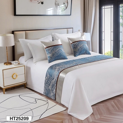 91家纺网 家纺一手货源 找家纺 （总）锦兴酒店布草 2025新款酒店被芯宾馆被芯床尾巾第三批