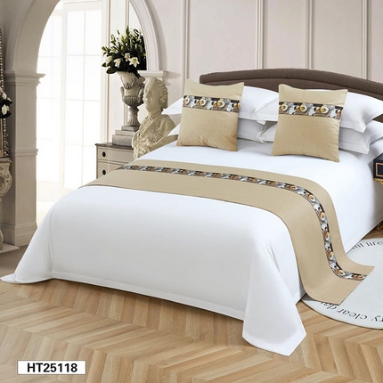 91家纺网 家纺一手货源 找家纺 （总）锦兴酒店布草 2025新款酒店被芯宾馆被芯床尾巾第二批