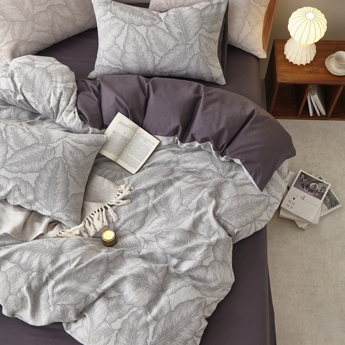 91家纺网 家纺一手货源 找家纺 （总）金丝鸟家纺 2025新款全棉三层纱提花系列四件套