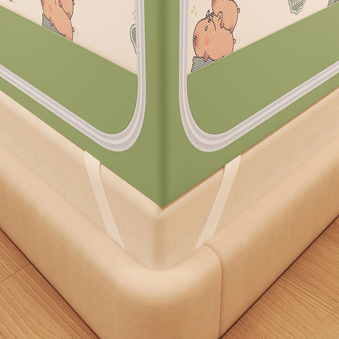 91家纺网 家纺一手货源 找家纺 （总）迪凡保罗蚊帐 2025新款2503专版印花遮光帘防摔坐床蚊帐建模图