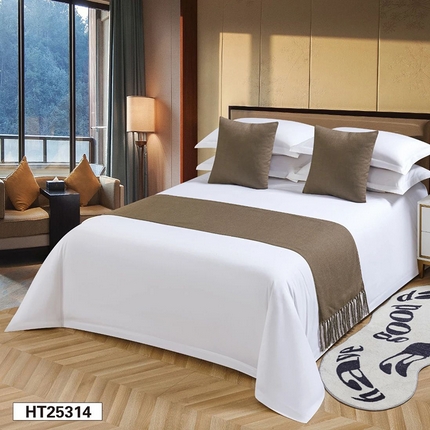 91家纺网 家纺一手货源 找家纺 （总）锦兴酒店布草 2025新款酒店被芯宾馆被芯床尾巾第三批