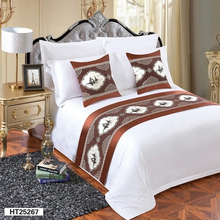 91家纺网 家纺一手货源 找家纺 （总）锦兴酒店布草 2025新款酒店被芯宾馆被芯床尾巾第三批