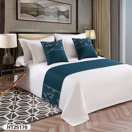 91家纺网 家纺一手货源 找家纺 （总）锦兴酒店布草 2025新款酒店被芯宾馆被芯床尾巾第二批