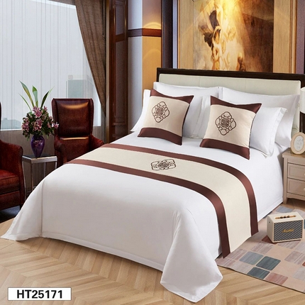 91家纺网 家纺一手货源 找家纺 （总）锦兴酒店布草 2025新款酒店被芯宾馆被芯床尾巾第二批