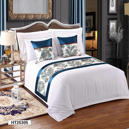 91家纺网 家纺一手货源 找家纺 （总）锦兴酒店布草 2025新款酒店被芯宾馆被芯床尾巾第三批