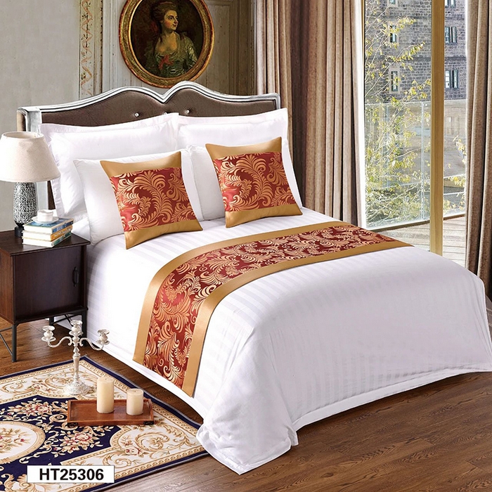 91家纺网 家纺一手货源 找家纺 （总）锦兴酒店布草 2025新款酒店被芯宾馆被芯床尾巾第三批